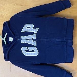 Gap Fuzzy Lined Sweatshirt